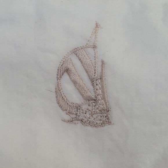 Vintage 90s Nautica Puffer Jacket Large 25x23 Cropped Baggy Quilted Outerwear - Picture 16 of 16